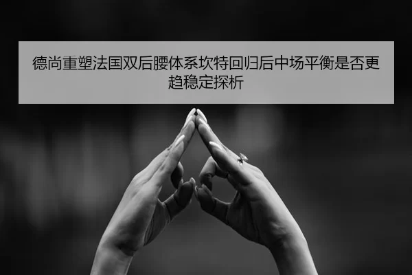 德尚重塑法国双后腰体系坎特回归后中场平衡是否更趋稳定探析